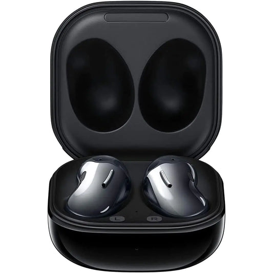 SAMSUNG Galaxy Buds Live True Wireless Earbuds US Version Active Noise Cancelling Wireless Charging Case Included Mystic Black
