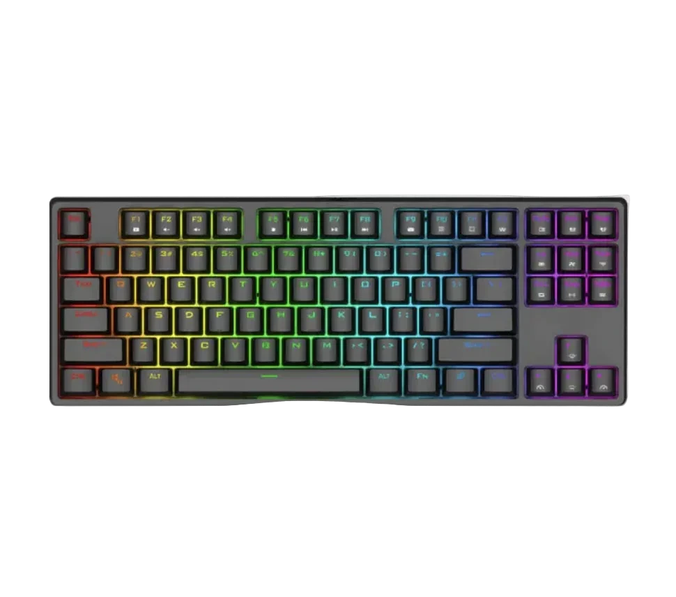 Mechanical keyboard with BGB lights type and feel luxury and comfort 