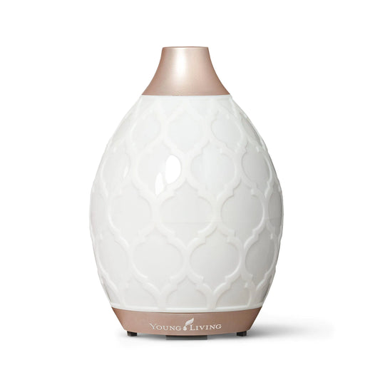 Young Living Desert Mist Ultrasonic Essential Oil Diffuser - Elegant Vase for Soothing Aromatherapy - Stylish Design for Home and Office Aroma Diffuser
